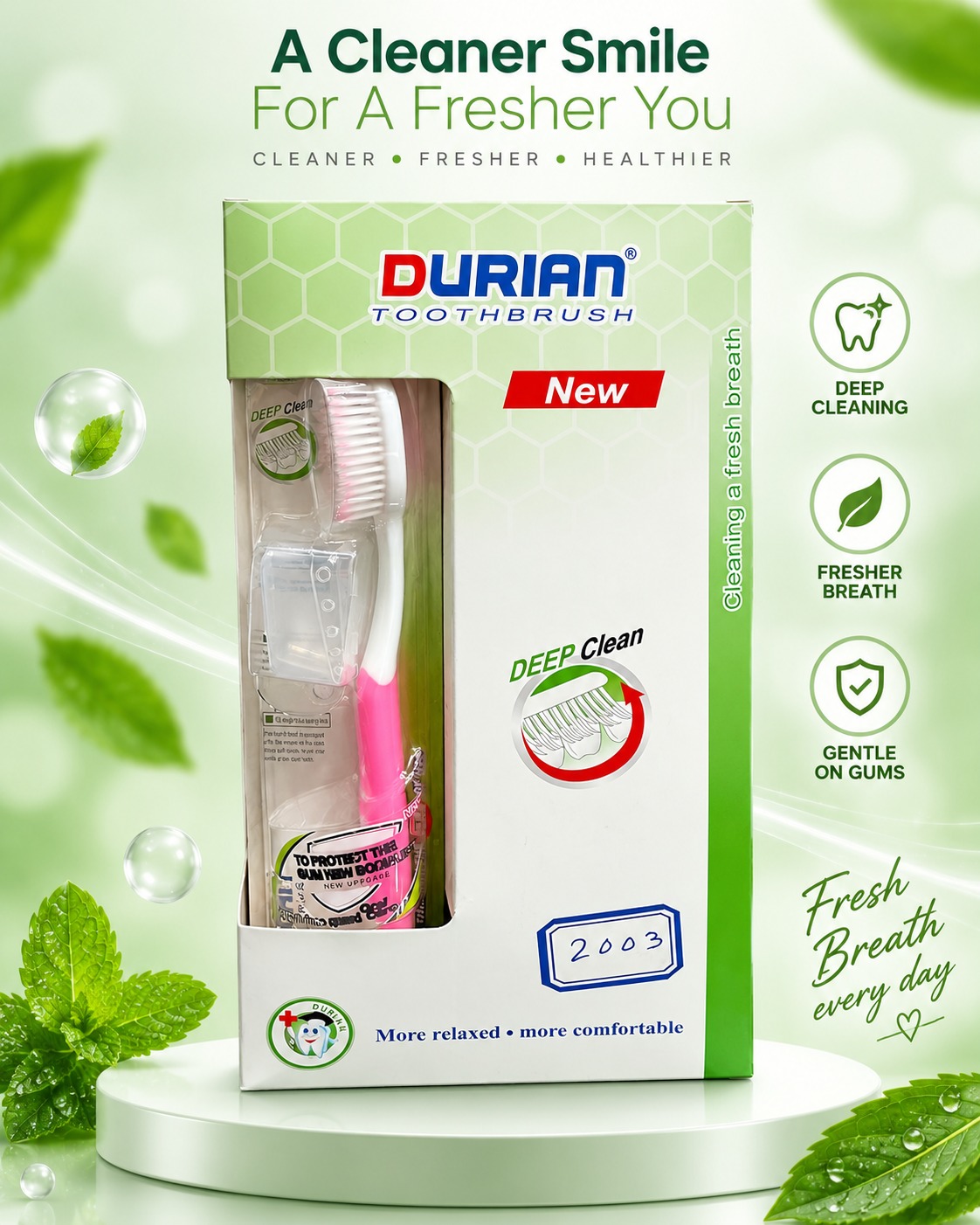 فرشاة أسنان DURIAN Deep Clean