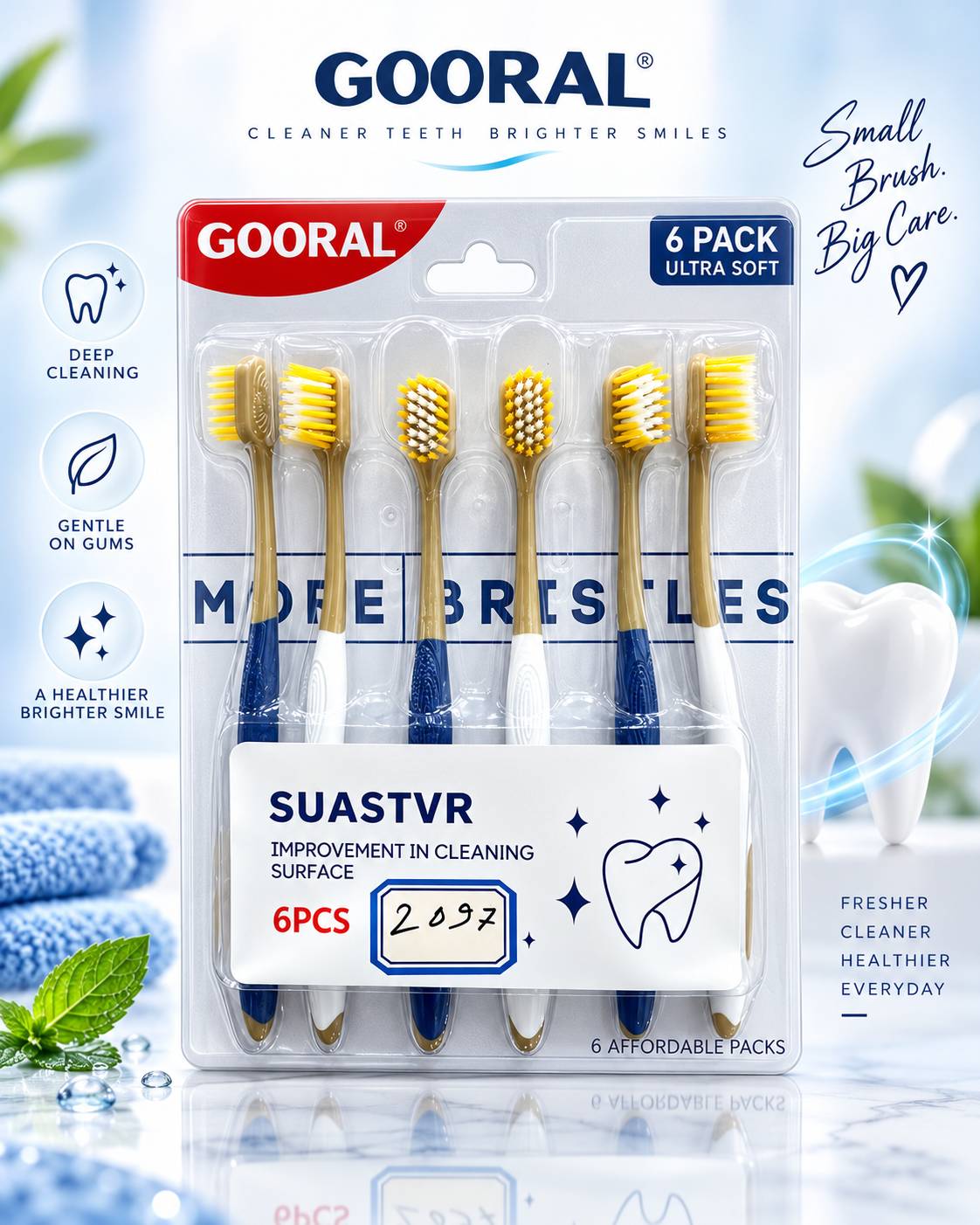 فرشاة أسنان GOORAL 10000 Gum Protection